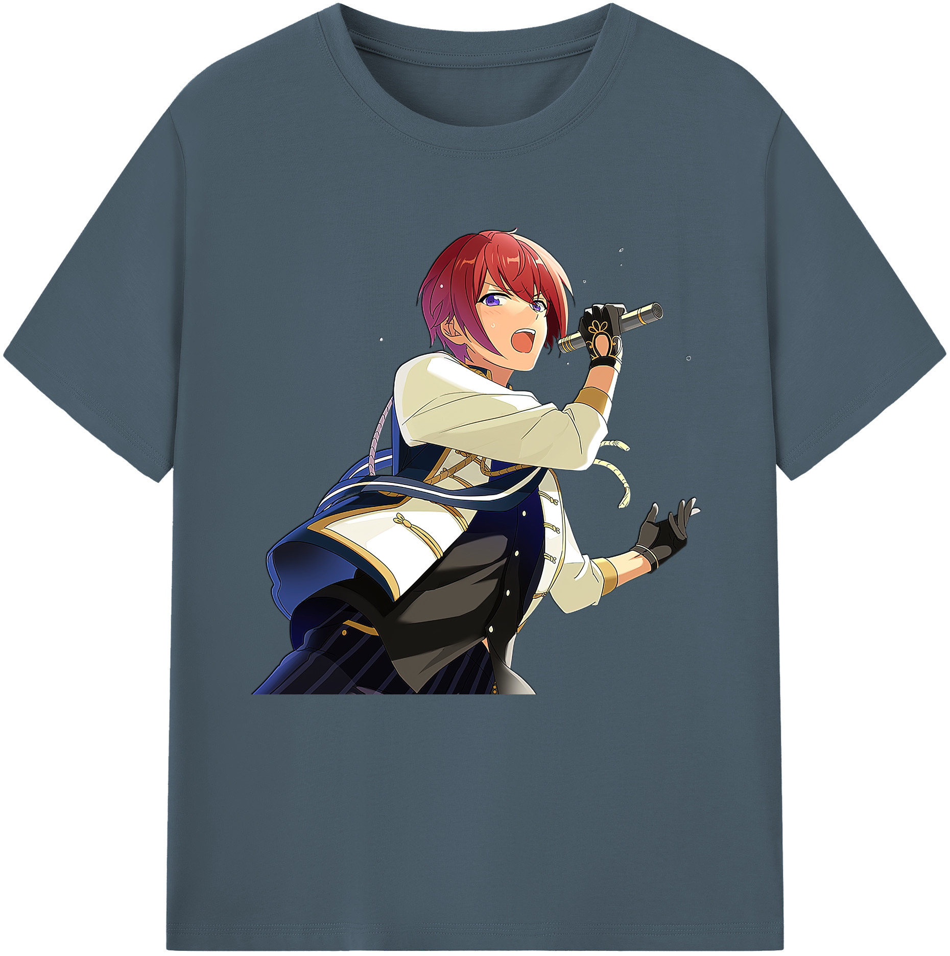 （画像用） あんさんぶるスターズ! Ensemble Stars 綿100％半袖Tシャツ（フロントプリント）